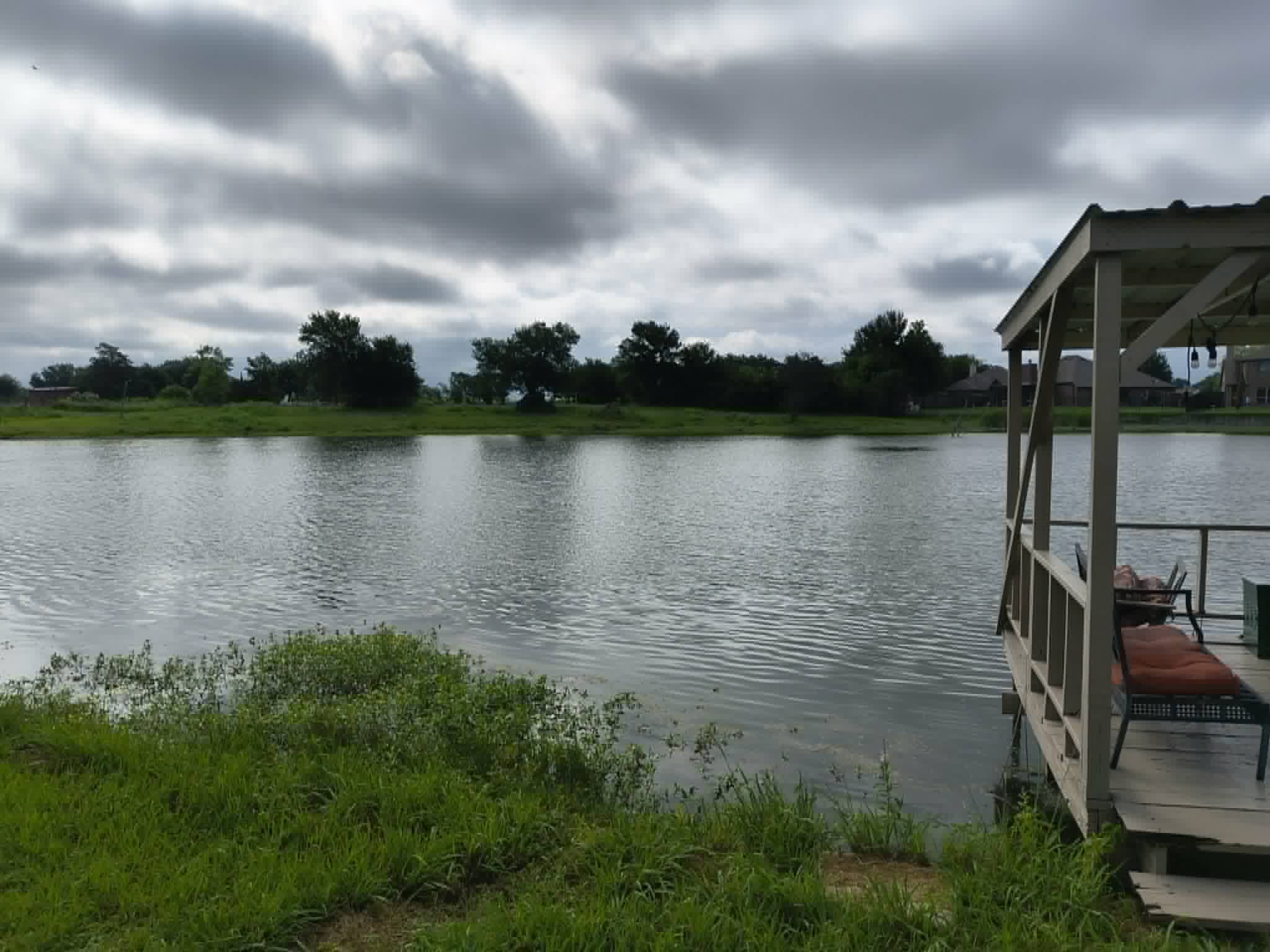 Wide view of Lake Tenison